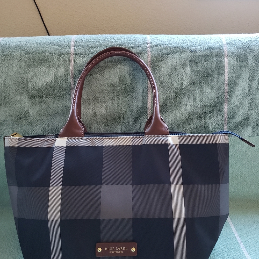 Burberry Blue Label tote bag with zipper